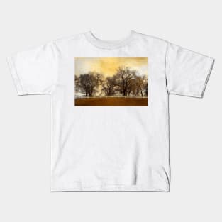 Willows at the Horse Farm Kids T-Shirt